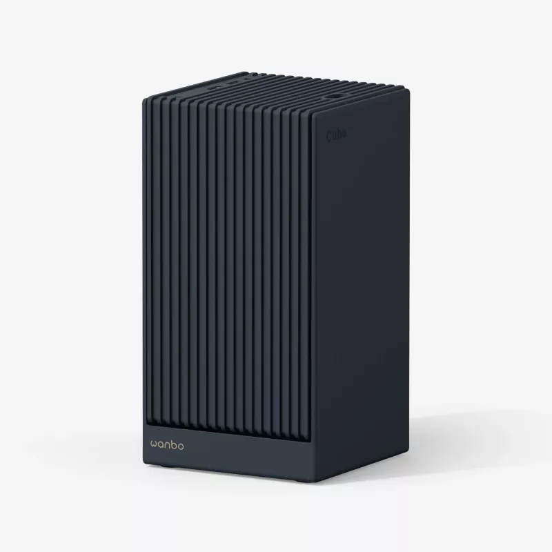 Portable LCD projector WANBO Cube 2 Pro — 500 ANSI luumenit, 1080p (1920x1080), LED, automaatne teravustamine, Android TV, 1,2:1 suum, 8 W, Must