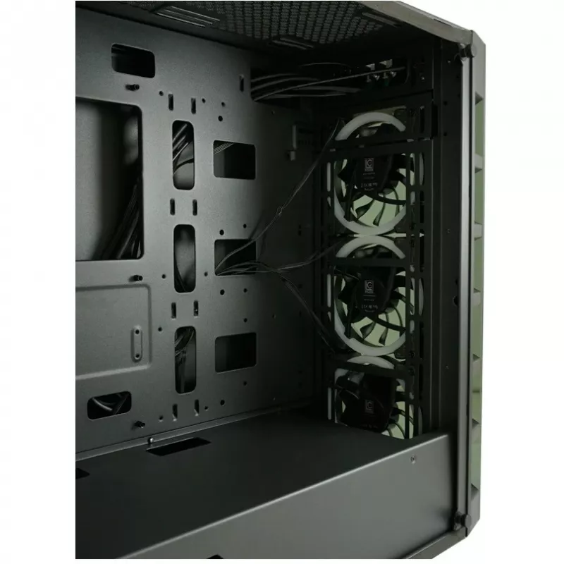 LC Power Gaming 709B Solar_System_X - Torn - ATX - ilma toiteallikata - Must - USB/Audio (LC-709B-ON)