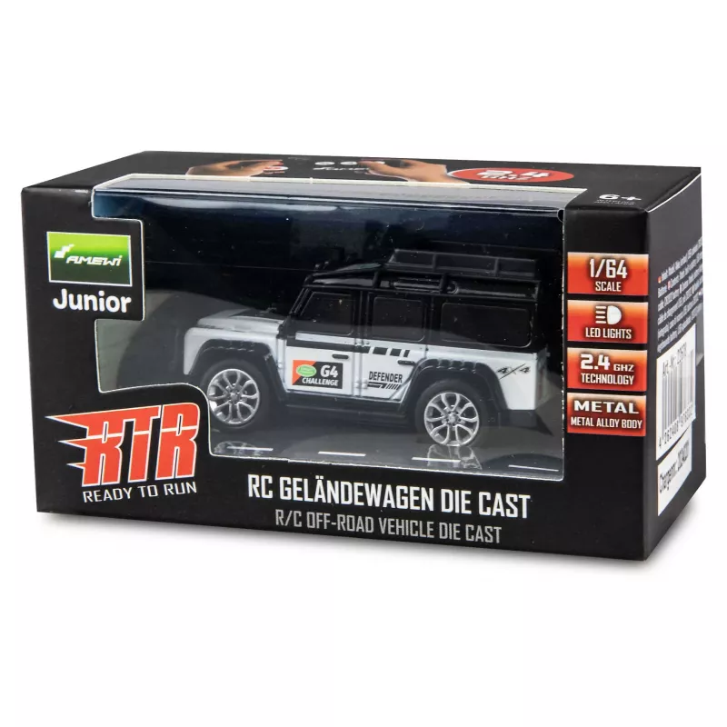 Maastikuline RC auto Amewi 22678 — elektriline, mõõtkava 1:64, Li-Ion 150 mAh, vanusele 6+