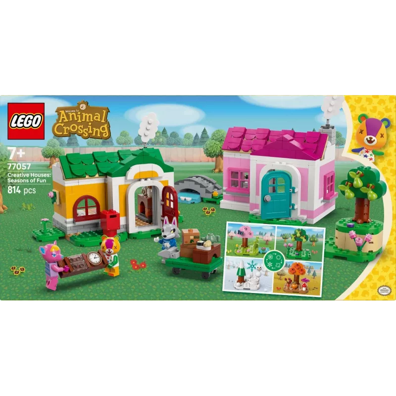Ehitusmänguasi LEGO 77057 Animal Crossing Creative Homes Seasons of Fun komplekt