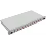 Fiiberoptiline jaotuskarp helos LWL 252009 — Rack-mount 1U, 12× LC MM