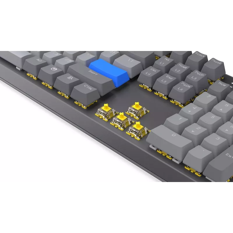 Juhtmevaba klaviatuur ENDORFY Thock V2 — ergonoomiline paigutus, RGB-valgustus, juhtmevaba ühendus