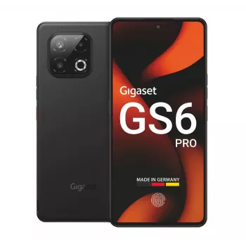 Gigaset Smartphone GS6 PRO – 16,9 cm (6,67) OLED, 128GB, 5G, Dual-SIM, Must