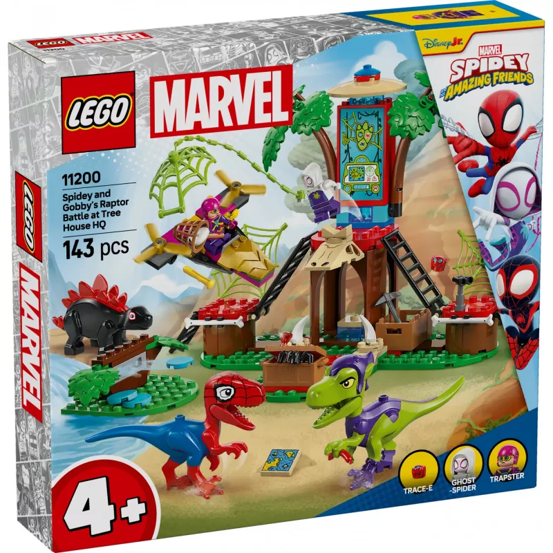 LEGO MARVEL 11200 Spidey ja Gobby raptori lahing puumajas