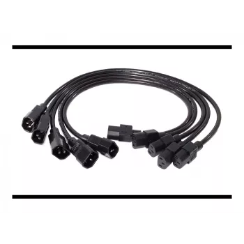 APC toitejuhtme komplekt (5 tk), C13 - C14, 0,6 m
