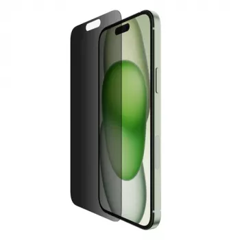 Belkin ScreenForce Pro - ekraanikaitse mobiiltelefonile - 2,5D - klaas - privaatsusfiltriga - klaas - Apple iPhone 14 Pro Max, 15 Plus (OVA148ZZ)