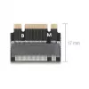 DeLOCK 64342 sisemine M.2 adapter hostiliidesega M.2 isane must