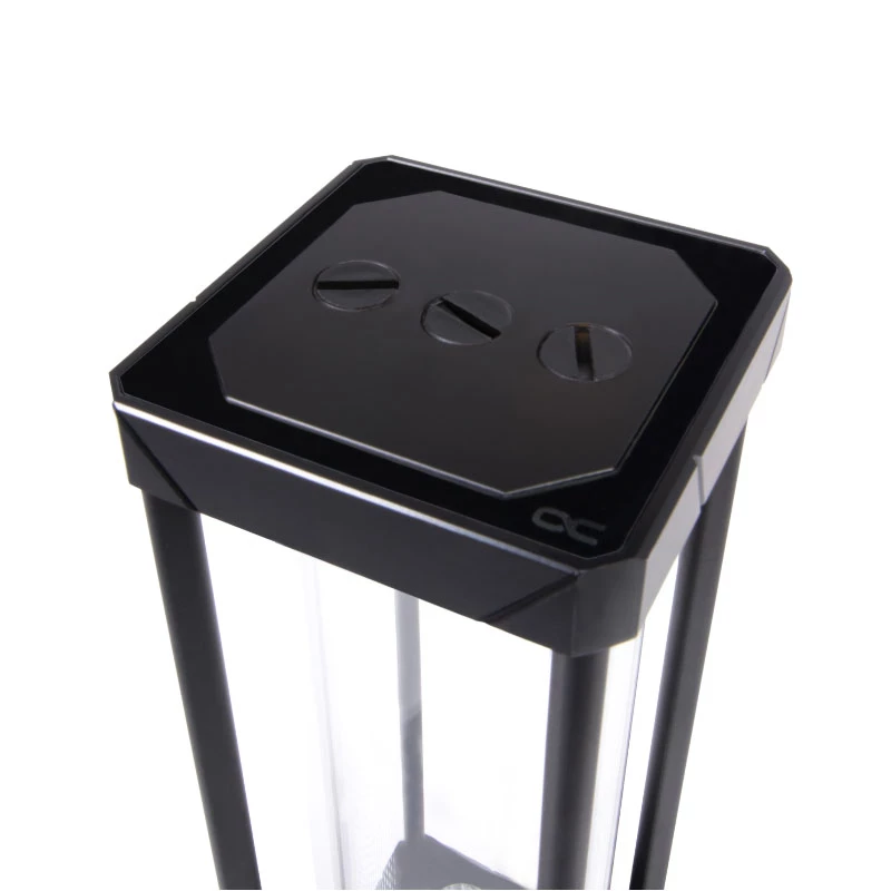 Veeblokk Alphacool 13326 Atsetaal Alumiinium Klaas Must Läbipaistev