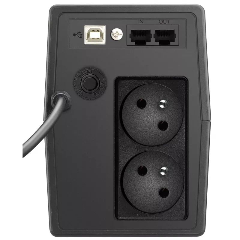 PowerWalker VI 600 SCL FR Line-Interaktiivne 0,6 kVA 360 W 2 vahelduvvoolu pistikupesa