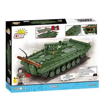 Ehituskomplekt Cobi Blocks BMP-1 758 tk - mõõtkavas mudelist ehitusklotsid