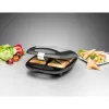 Võileivagrill Rommelsbacher ST 1410 — 4 võileiba, 1400 W, mittenakkuvad plaadid, must/hõbedane