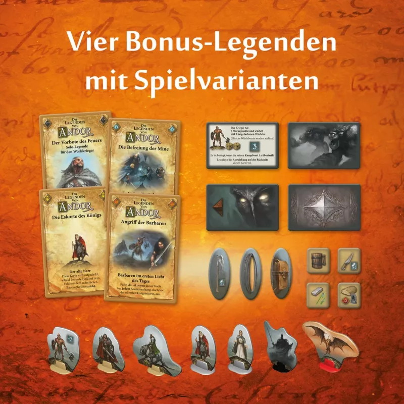 Die Legenden of Andor - Die Bonus-Box, lauamängu laiendus