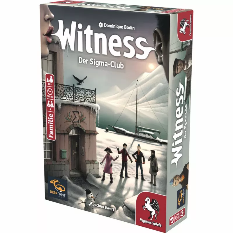 Deep Print Games: Witness - Der Sigma-Club, puslemäng