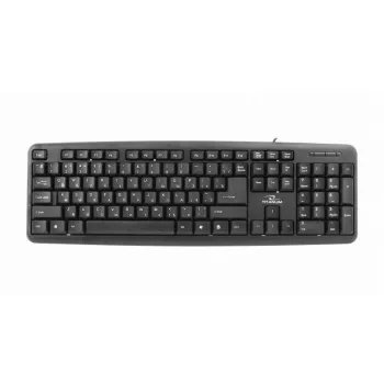 Esperanza TKR101 klaviatuur kontorile USB QWERTY inglise, vene must