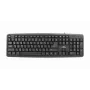Esperanza TKR101 klaviatuur kontorile USB QWERTY inglise, vene must