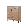 Cama sideboard LOTTA 110 2D4S wotan oak/mat Must