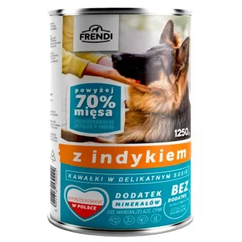 Märg koeratoit Frendi FRENDI kalkunitükkidega õrnas kastmes 1250 g
