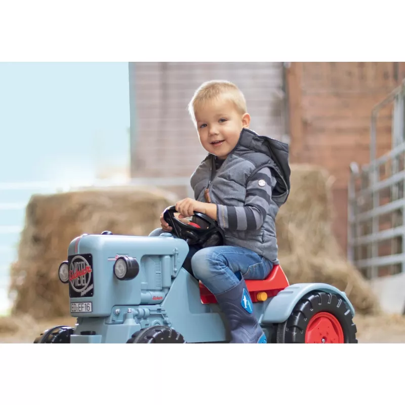 Pedal Tractor Simba‑Dickie BIG Eicher Diesel ED 16 (model 800056565) laste sõidukas