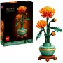 LEGO Icons Krüsanteemilille ehituskomplekt loominguline mudelikomplekt täiskasvanutele kunsttaime ehitamiseks kingitus naistele meestele talle või talle kodu kontor