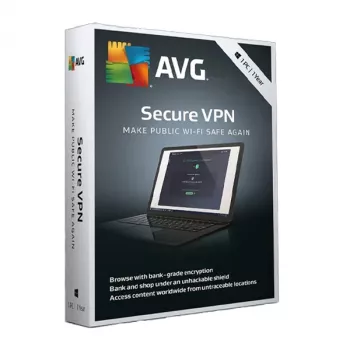 AVG Secure VPN võti (1 seade, 1 aasta)