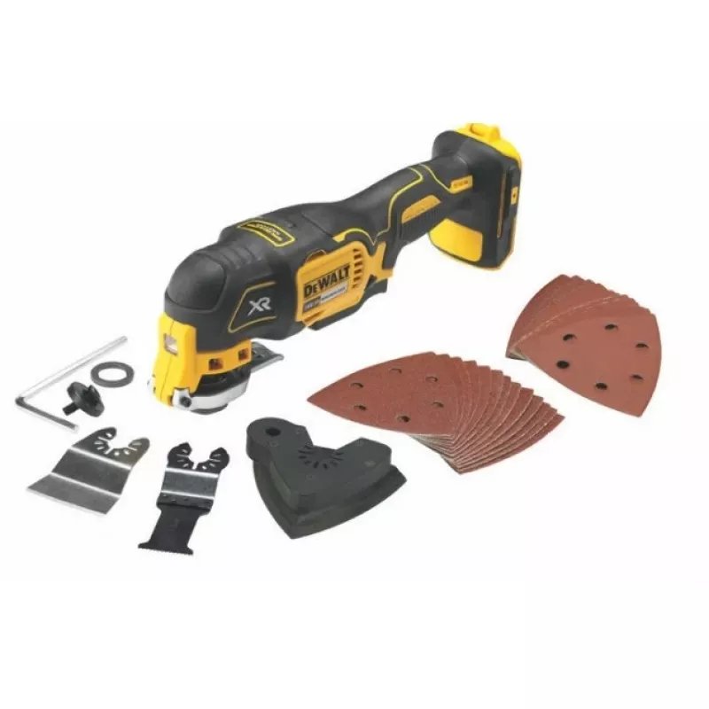 Lihvmasin DeWALT DCS355N 18 V juhtmeta multiriist, laius 31 cm, 20 000 OPM, 1,06 kg