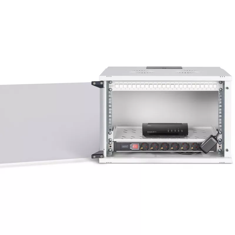 DIGITUS DN-49202-SET võrgukomplekt 483 mm 7U 540x400 mm raamikapp