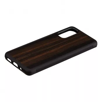 Nutitelefoni ümbris Man and Wood Galaxy S20 eebenmust — Samsung Galaxy S20 kaitseümbris