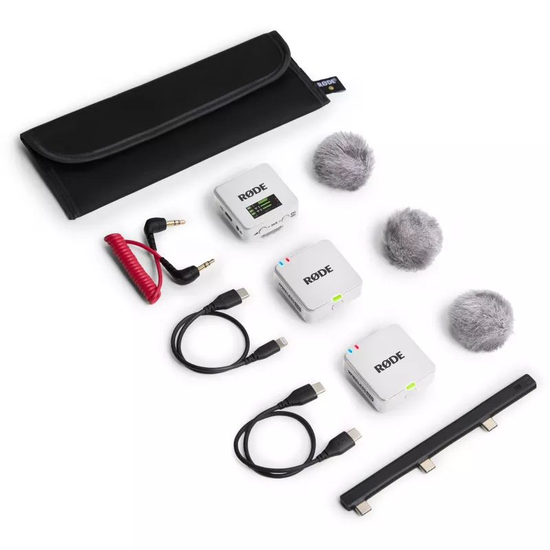 RØDE Wireless GO III Valge - juhtmevaba mikrofonsüsteem (valge)
