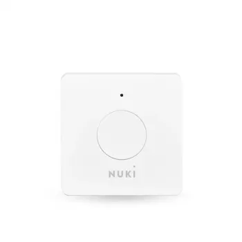 Nupp NUKI Opener valge 70×22×70 mm, Bluetooth 5.0, ühildub NUKI-ga