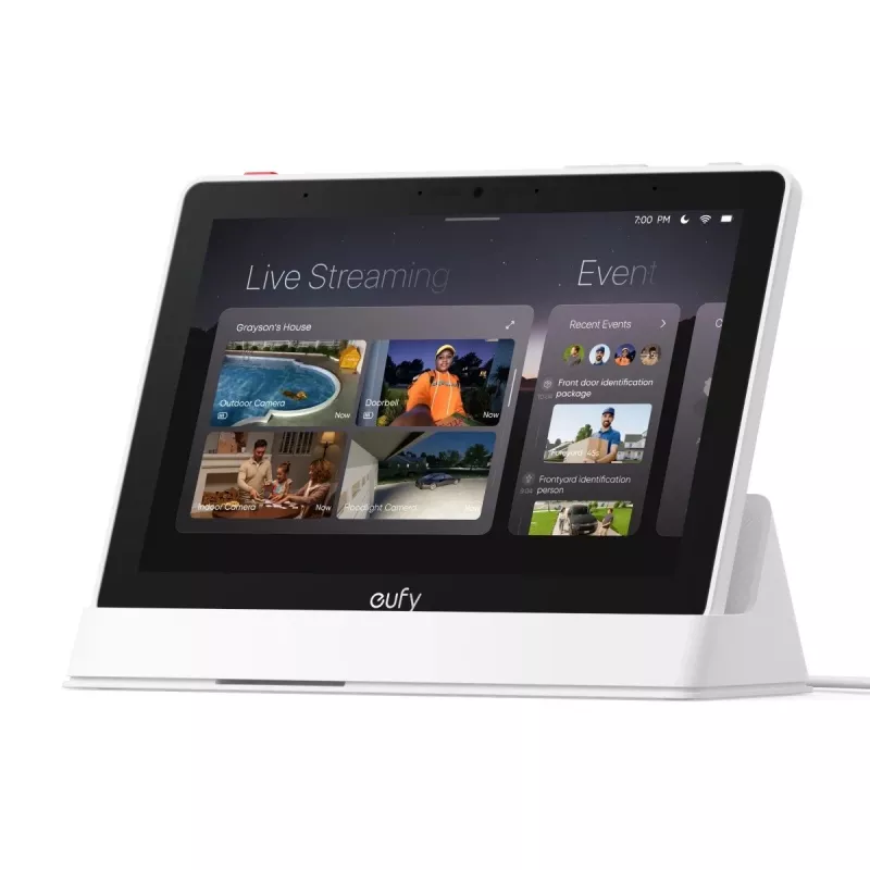 Kodu turvaassistent Anker Eufy T87A03W1 nutiseade must/valge