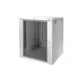 DIGITUS Professional Dynamic Basic Series DN-19 16U-6/6-EC - korpus - sobib seinakinnituseks - hall, RAL 7035 - 16U - 48,3 cm (19)