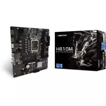 Biostari H610MTE DDR4 LGA1700 Micro-ATX emaplaat