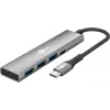 Goobay Slim 4-Port USB-Hub USB-C/USB-A 5 Gbit/s - Plug> 1x (76562)