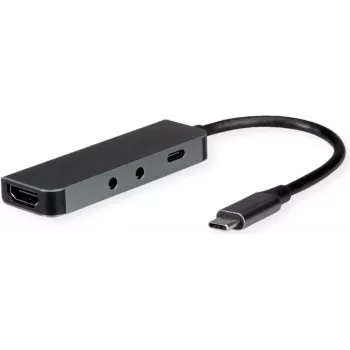 Sülearvuti dokk ROLINE 12021125 USB 3.2 Gen 1 USB-C Hall 100W