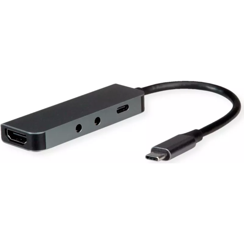 Sülearvuti dokk ROLINE 12021125 USB 3.2 Gen 1 USB-C Hall 100W
