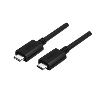USB-kaabel UNITEK Y-C477BK USB 3.2 Gen 1 1m USB C Must