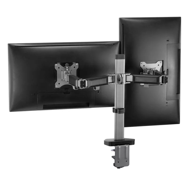 Sisseehitatud kronstein kahele Deluxe Ergo Office monitorile, 17-32, max 9 kg, ER-449