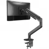 Monitorihoidik DIGITUS Single, klamber, kuni 49-tollisele (124,5 cm), 20 kg, VESA 75x75–100x100, kallutus -20° kuni 50°, kõrgus reguleeritav, must