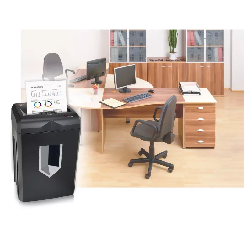 Peach PS500-70 paberipurustaja Ristipurustamine 58 dB Must