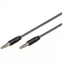 Wentronic Goobay 3,5 mm pesaühenduskaabel, 1 m - 3,5 mm pistik (3-kontaktiline, stereo) > 3,5 mm pistik (3-kontaktiline, stereo) (69117)