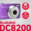 Agfa Photo DC8200 Lilla + Ümbris + SD-kaart 16GB