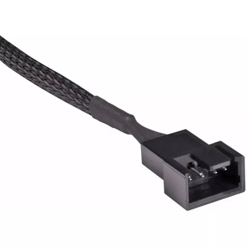 Kaablipikendus Alphacool 18675 Plastist Must 600 mm