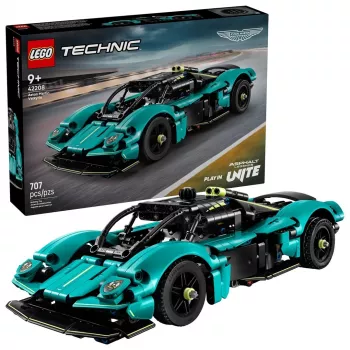 LEGO Technic komplekt Aston Martin Valkyrie mudel 1:8 mõõtkavas, 707 detaili, soovitatav vanus 9+