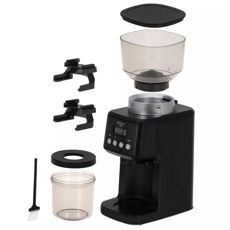 Adler AD 4300 Burr kohviveski | 180 W | Kohviubade mahutavus 300 g | Must