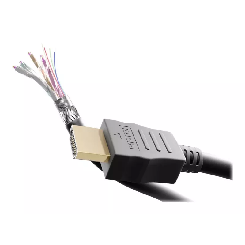 Goobay 41082 HDMI-Kabel 1 m HDMI Typ A (Standard) 2 x HDMI Type A (Standard) Schwarz (41082)