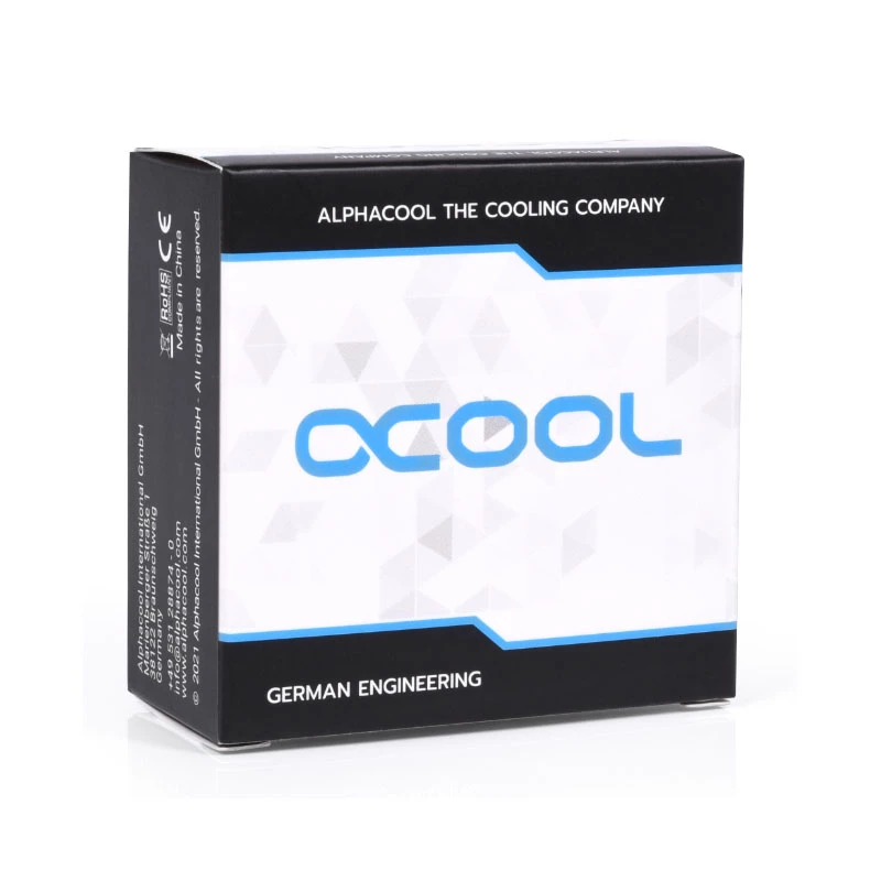 Vesiblokk Alphacool 17578 messingmust 23,5mm 31mm 18,5mm