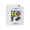 Korpuseventilaatori komplekt White Shark Nebula-2 Must — ARGB 120 mm ventilaatorid (komplekt)