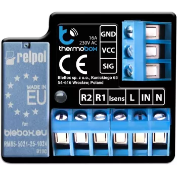 Küttemoodul bleBox Thermobox Smart Control Wi‑Fi, mudel thermobox