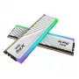 Lauaarvuti DDR5 RAM ADATA XPG Lancer Blade 48GB (2×24GB) 6000 MT/s CL36 RGB valge