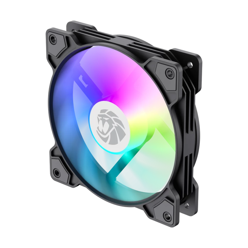 Gamemax | Korpusventilaator | FN12A-S5 | Must